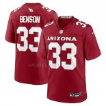 Camiseta NFL Game Arizona Cardinals Trey Benson Rojo