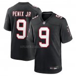 Camiseta NFL Game Atlanta Falcons Michael Penix Jr. Throwback Negro