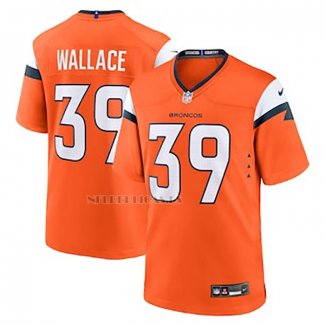 Camiseta NFL Game Denver Broncos Levi Wallace Naranja