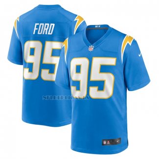 Camiseta NFL Game Los Angeles Chargers Poona Ford Azul