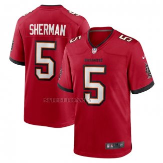 Camiseta NFL Game Tampa Bay Buccaneers Richard Sherman Rojo