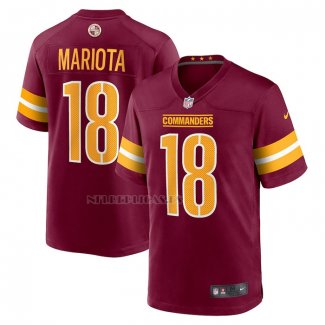 Camiseta NFL Game Washington Commanders Marcus Mariota Rojo