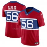 Camiseta NFL Limited New York Giants Lawrence Taylor Alterno Vapor F.U.S.E. Retired Rojo