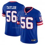 Camiseta NFL Limited New York Giants Lawrence Taylor Alterno Vapor Untouchable Azul