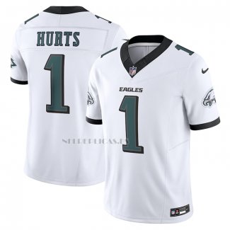 Camiseta NFL Limited Philadelphia Eagles Jalen Hurts Vapor F.U.S.E. Verde2