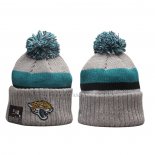 Gorro Beanie Jacksonville Jaguars New Era Gris1