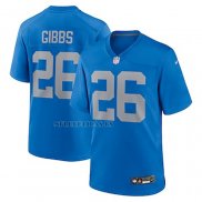 Camiseta NFL Game Detroit Lions Jahmyr Gibbs Alterno Azul