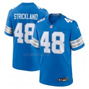 Camiseta NFL Game Detroit Lions Loren Strickland Azul