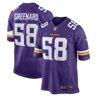 Camiseta NFL Game Minnesota Vikings Jonathan Verdeard Violeta