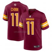 Camiseta NFL Game Washington Commanders Jeremy Chinn Rojo