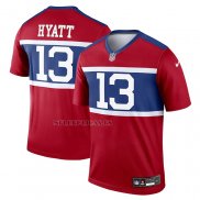 Camiseta NFL Legend New York Giants Jalin Hyatt Alterno Rojo