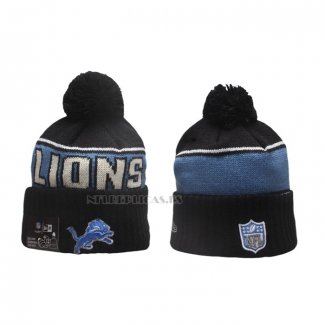 Gorro Beanie Detroit Lions New Era Azul Negro