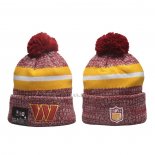 Gorro Beanie Washington Commanders New Era Sideline Rojo