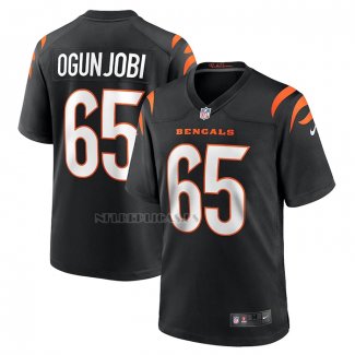 Camiseta NFL Game Cincinnati Bengals Larry Ogunjobi Negro