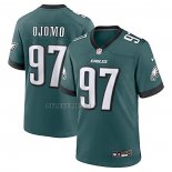 Camiseta NFL Game Philadelphia Eagles Moro Ojomo Verde1