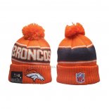 Gorro Beanie Denver Broncos New Era 2024 Naranja