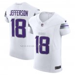Camiseta NFL Elite Minnesota Vikings Justin Jefferson Alterno Vapor F.U.S.E. Blanco