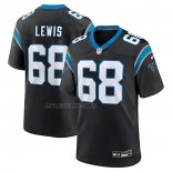 Camiseta NFL Game Carolina Panthers Damien Lewis Negro