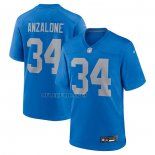 Camiseta NFL Game Detroit Lions Alex Anzalone Alterno Azul