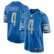 Camiseta NFL Game Detroit Lions Austin Seibert Azul