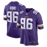 Camiseta NFL Game Minnesota Vikings John Parker Romo Violeta