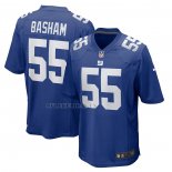 Camiseta NFL Game New York Giants Boogie Basham Azul1