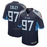 Camiseta NFL Game Tennessee Titans Trevon Coley Azul