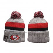 Gorro Beanie San Francisco 49ers New Era Sideline Gris