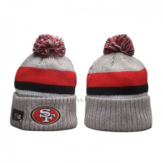 Gorro Beanie San Francisco 49ers New Era Sideline Gris