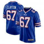 Camiseta NFL Game Buffalo Bills Travis Clayton Azul