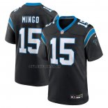 Camiseta NFL Game Carolina Panthers Jonathan Mingo Negro