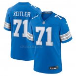 Camiseta NFL Game Detroit Lions Kevin Zeitler Azul