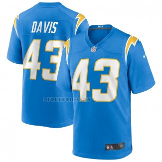 Camiseta NFL Game Los Angeles Chargers Michael Davis Azul