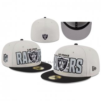 Gorra Las Vegas Raiders Unadjustable 59FIFTY Blanco