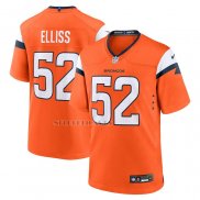 Camiseta NFL Game Denver Broncos Jonah Elliss Naranja