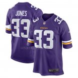 Camiseta NFL Game Minnesota Vikings Aaron Jones Violeta