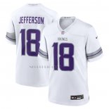 Camiseta NFL Game Minnesota Vikings Justin Jefferson Alterno Blanco