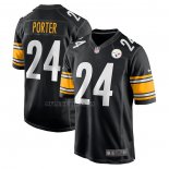 Camiseta NFL Game Pittsburgh Steelers Joey Porter Jr. Negro