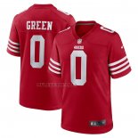 Camiseta NFL Game San Francisco 49ers Renardo Green Rojo