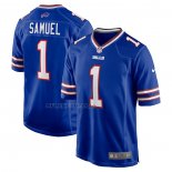 Camiseta NFL Game Buffalo Bills Curtis Samuel Azul