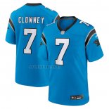 Camiseta NFL Game Carolina Panthers Jadeveon Clowney Alterno Azul