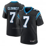 Camiseta NFL Game Carolina Panthers Jadeveon Clowney Negro