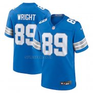 Camiseta NFL Game Detroit Lions Brock Wright Azul