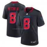 Camiseta NFL Game Houston Texans John Metchie III 2nd Alterno Negro