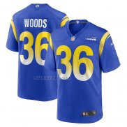 Camiseta NFL Game Los Angeles Rams Charles Woods Azul