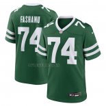 Camiseta NFL Game New York Jets Olu Fashanu 2024 NFL Draft First Round Pick Verde