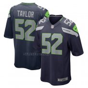 Camiseta NFL Game Seattle Seahawks Darrell Taylor Azul