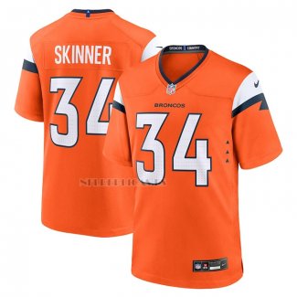 Camiseta NFL Game Denver Broncos JL Skinner Naranja