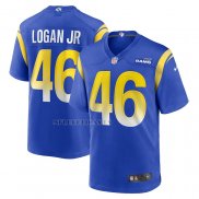 Camiseta NFL Game Los Angeles Rams Kenny Logan Jr. Azul