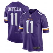 Camiseta NFL Game Minnesota Vikings Trent Sherfield Sr. Violeta